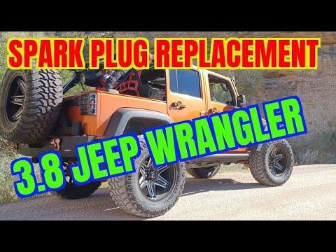 How to Change Spark Plugs In The 07 - 11 Jeep Wrangler JK (3.8 engine)