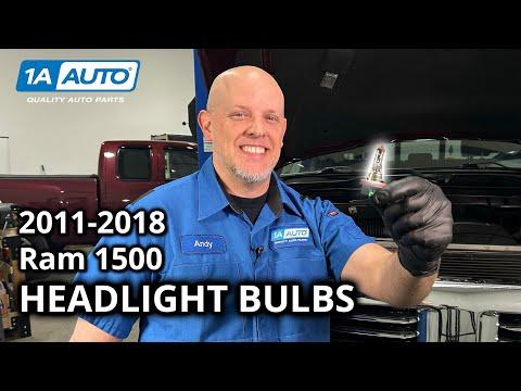How to Replace Headlight Bulbs on a 2015 Ram 1500 (Low and High Beam)