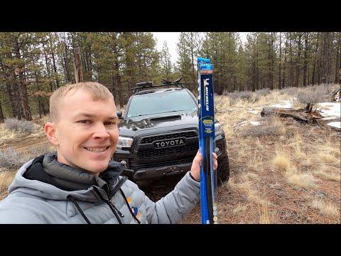 How to Replace Front Windshield Wiper Blades on a 2016-2022 Toyota Tacoma