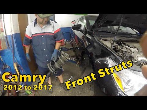 How to replace front struts on Toyota Camry 2017 2018 2019 2020 2021 2022 and all