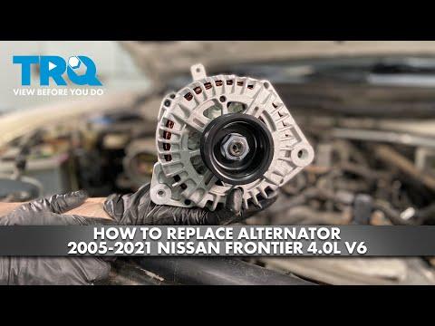 How to Replace Alternator 2005-2021 Nissan Frontier 4.0L V6