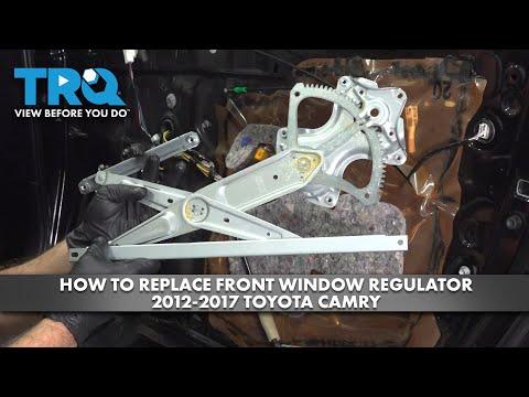 How to Replace the Front Window Regulator on a 2015 Toyota Camry (Driver or Passenger)