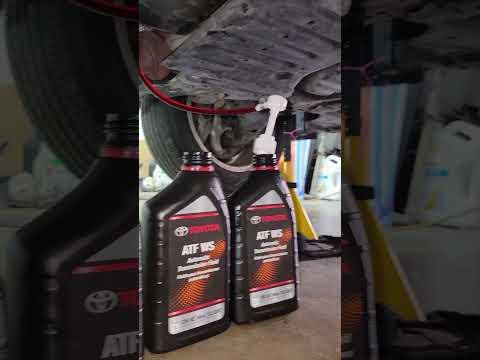 How to Change Transmission Fluid on a 2016 Lexus IS200t (ATF WS Drain & Refill)