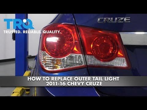 How to Replace Both Taillight Bulbs on a 2015 Chevrolet Cruze (Left & Right)