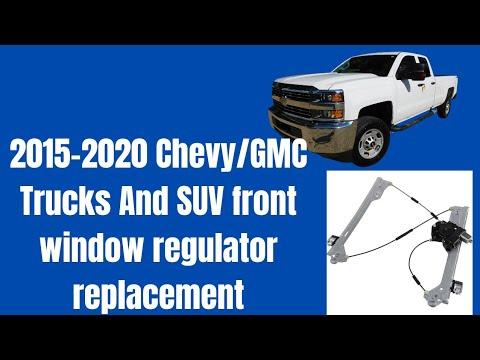 How to Replace the Front Window Regulator on a 2020 Chevrolet Blazer