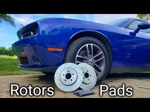 How to Replace Front Brake Pads and Rotors on a 2009-2020 Dodge Challenger (Trim: SRT 392 | Engine: V8 6.4L)