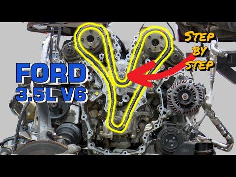 How To Replace Ford 3.5L V6 Timing Chain and Water Pump