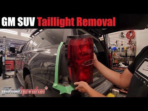 2015 - 2020 Tahoe, Suburban and Yukon Taillight How to Remove / Removal / Replacement | AnthonyJ350