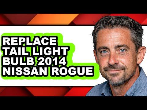 How to Replace Tail Light Bulb 2014 Nissan Rogue (Easy Method)