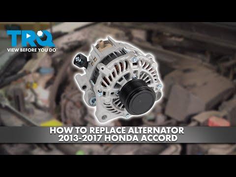 How to Replace Alternator 2013-2017 Honda Accord