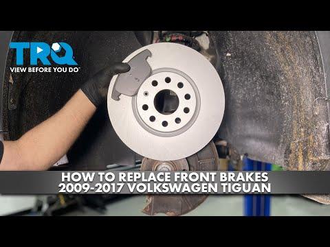 How to Replace Front Brake Pads and Rotors on a 2009-2017 Volkswagen