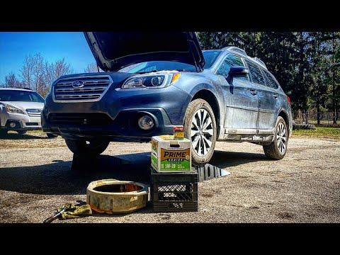 How to Change Engine Oil & Replace the Oil Filter on a 2013-2025 Subaru Outback (Engine: Flat 4 2.5L)