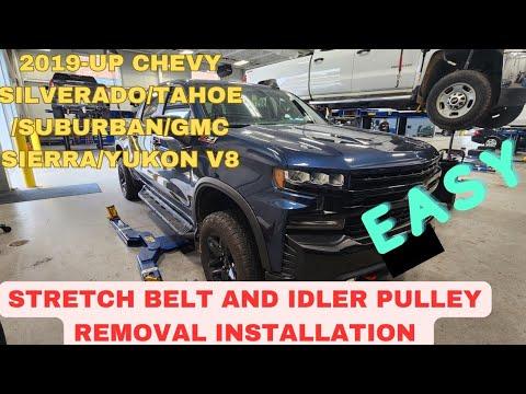 How to Replace the Serpentine Belt on a 2014-2019 Chevrolet Silverado 1500 6.2L (Engine: V8 5.3L)