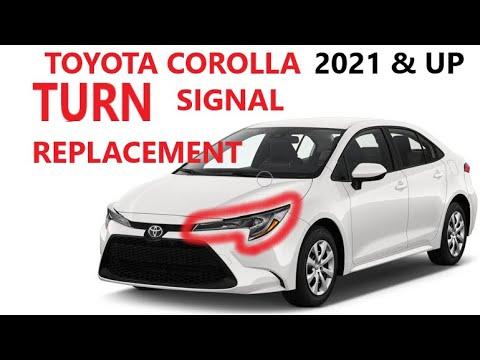 Front Turn Signal Bulb on TOYOTA COROLLA  2021 2022 2023 2024 2025 2026 Marker
