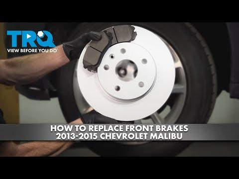 How to Replace Front Brakes 2013-2015 Chevrolet Malibu