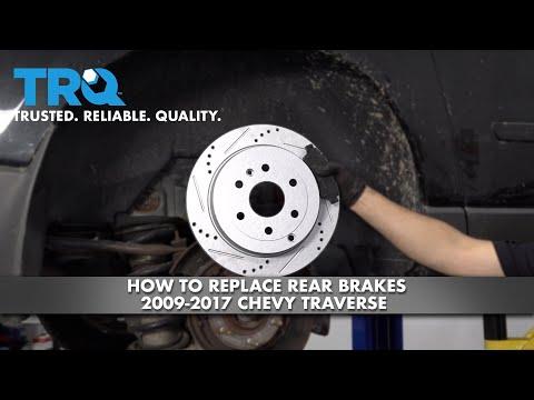 How to Replace Rear Brake Pads and Rotors on a 2009-2017 Chevrolet Traverse