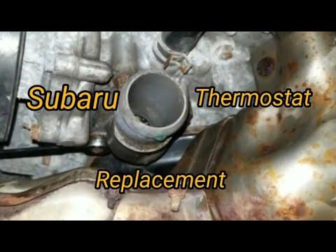 Subaru Forester Thermostat and Radiator Hose replacement