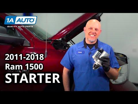 How to Replace Starter 2011-2018 Ram 1500 3.6L V6