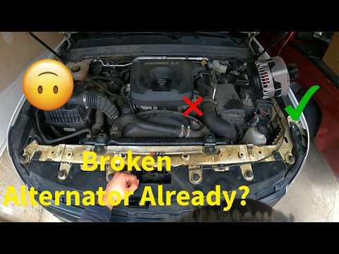 2.8L Colorado Duramax Alternator Replacement!