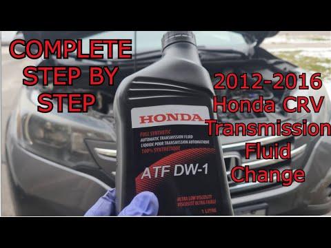 2012 - 2016 Honda CRV TRANSMISSION FLUID CHANGE *COMPLETE STEP BY STEP GUIDE*