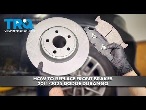 How to Replace Front Brake Pads on a 2011-2020 Dodge Durango (Step-by-Step Guide) (Trim: SXT)
