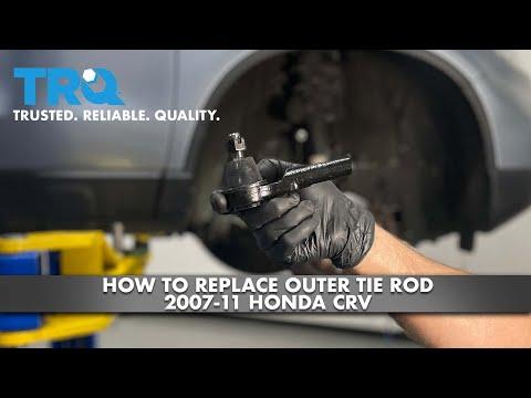 How To Replace Outer Tie Rod 2007-11 Honda CRV