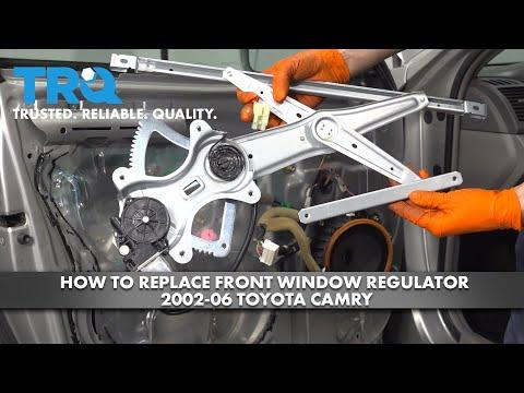 How to Replace Front Window Regulator 2002-06 Toyota Camry