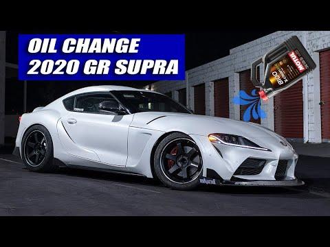 How to do an OIL CHANGE | 2020 Toyota GR Supra