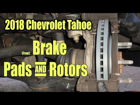 2018 Chevy Tahoe Front Brakes