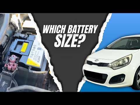Kia Rio (2011 - 2016) Battery Replacement
