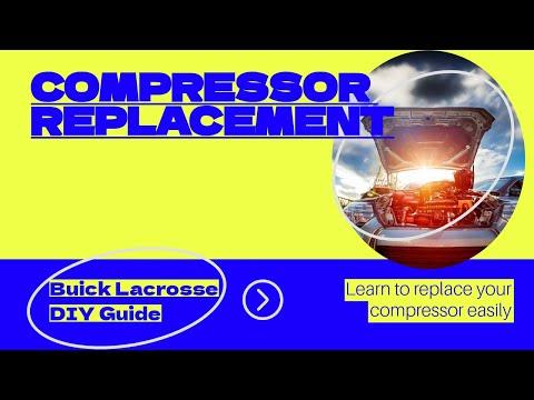 How to Replace the A/C Compressor on a 2013-2016 Buick LaCrosse (R-134a System) (Trim: Base | Engine: V6 3.6L | Body: Sedan)