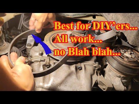How to Replace the Serpentine Belt on a 2016-2022 Honda HR-V (Accessory Drive Belt) (Engine: Inline 4 1.8L)
