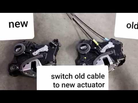 How to Replace the Front Door Lock Actuator (Latch Assembly) on a 2014 Toyota Camry