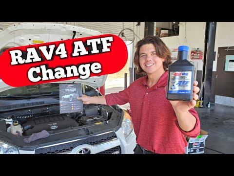 How to Change Automatic Transmission Fluid (Drain & Refill) on a 1996-2024 Toyota RAV4