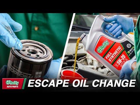 How To: Change the Oil and Filter on a 2008 to 2012 Ford Escape