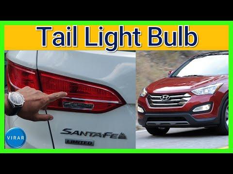 How to Replace Both Taillight Bulbs on a 2001-2023 Hyundai Santa Fe (Left & Right)