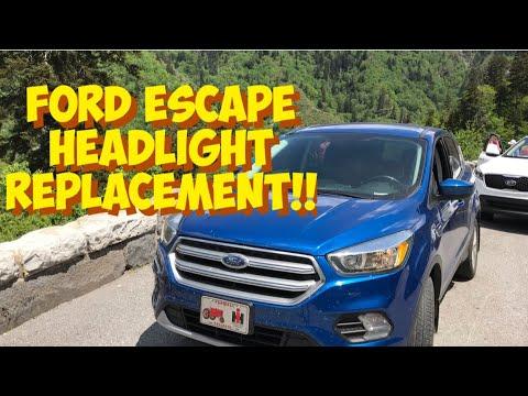 Ford Escape Headlight Bulb Replacement