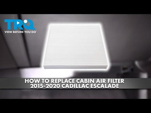How to Replace Cabin Air Filter 2015-2020 Cadillac Escalade