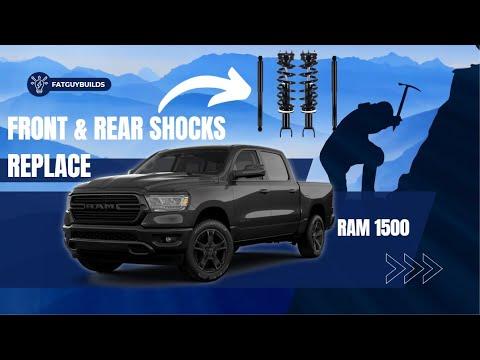 How to Replace Front &amp; Rear Shocks on Dodge Ram 1500 | Shocks Replace