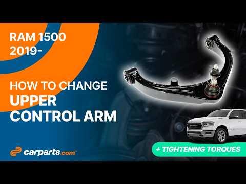 How to Replace Front Control Arms on a 2019-2021 Ram 1500 (Engine: V8 5.7L)