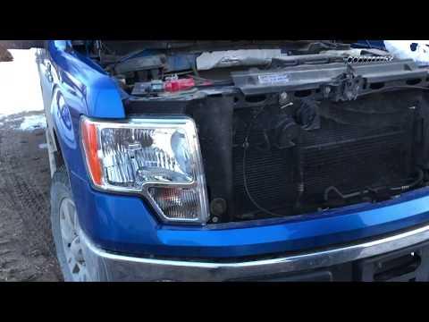 Changing headlight bulbs, 2012 F-150