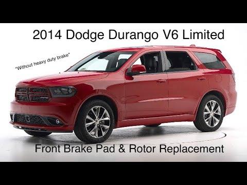 How to Replace Front Brake Pads & Rotors on a 2011-2020 Dodge Durango (DIY Guide) (Trim: SXT)
