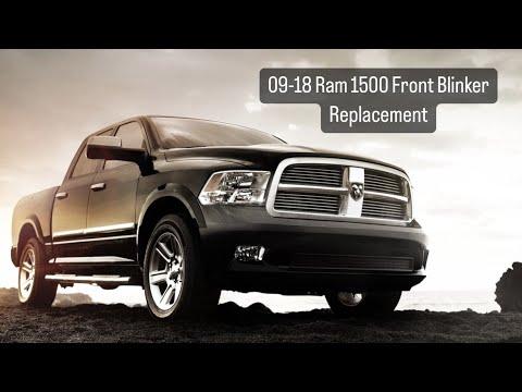 How to Replace Front Turn Signal Bulbs on a 2016 Ram 1500 (Front Indicators)