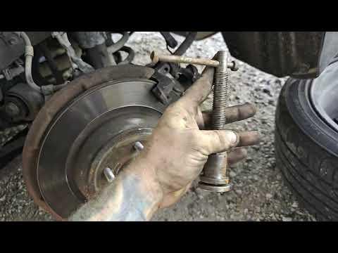 2015 Ford Fusion Rear Brakes and Rotors Change