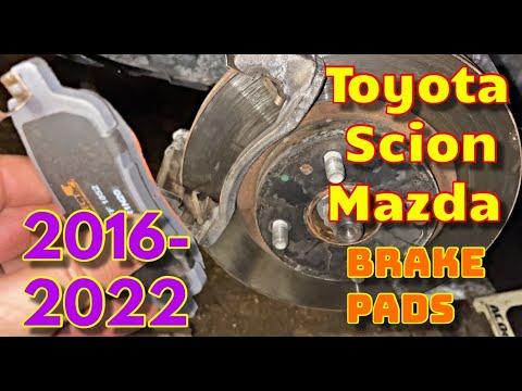 How to Replace Brakes on a 2016 - 2019 Toyota Yaris, Scion, and Mazda 2