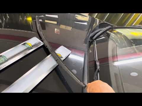 How to Replace Front Windshield Wiper Blades on a 2016 Lexus ES350