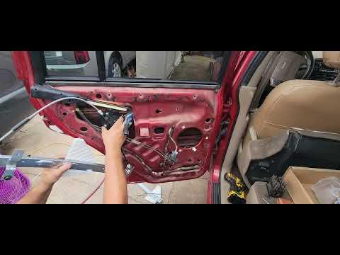 How to Replace the Rear Window Regulator on a 2014 Jeep Grand Cherokee