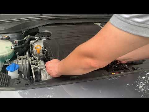 Changing Engine Air filter Hyundai ioniq