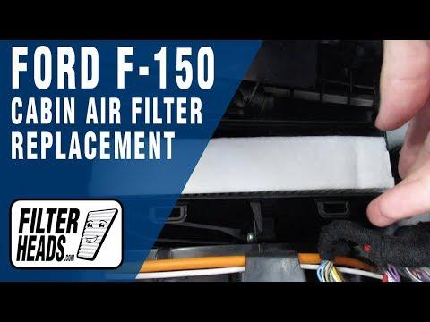 How to Replace Cabin Air Filter 2015 Ford F-150 | AQ1251