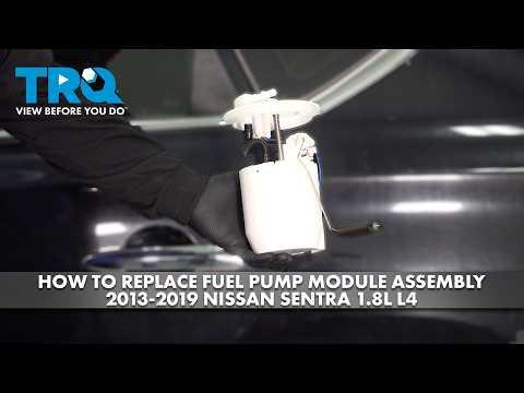 How to Replace Fuel Pump Module Assembly 2013-2019 Nissan Sentra 1.8L L4